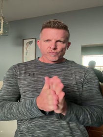 Poster for Pep Talk video from Mark Long