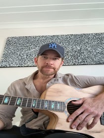 Poster for Pep Talk video from Andy Karl