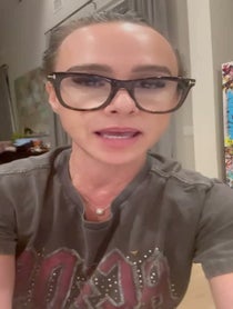 Poster for Birthday video from Danielle Harris