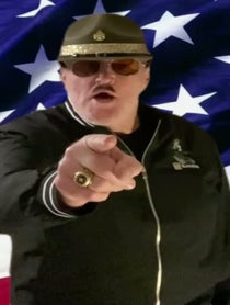 Poster for Birthday video from Sgt Slaughter