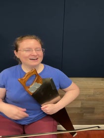 Poster for Birthday video from Caroline McCaskey