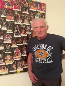 Poster for Birthday video from Rick Barry