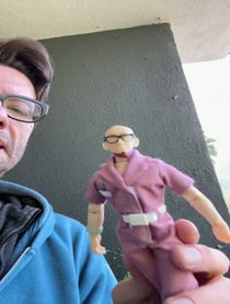 Poster for Birthday video from James Urbaniak