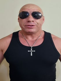 Poster for Birthday video from Marcos Salvo, Vin Diesel from Brazil