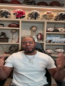 Poster for Birthday video from Richard Sherman