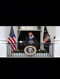 Poster for Birthday video from Donald Trump AI
