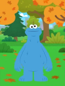 Poster for Thanksgiving video from Cookie Monster