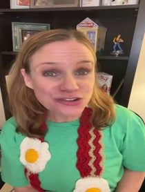 Poster for Birthday video from Andrea Barber