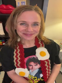 Poster for Holiday video from Andrea Barber