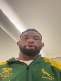 Poster for Birthday video from Siya Kolisi