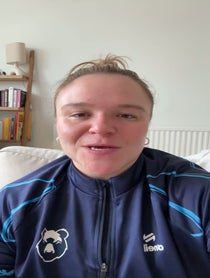 Poster for Pep Talk video from Sarah Bern