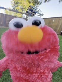 Poster for Birthday video from Elmo