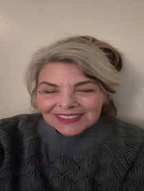 Poster for Birthday video from Sherilyn Fenn