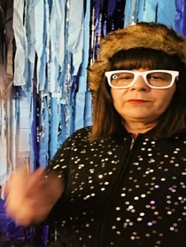 Poster for Holiday video from Janet Weiss
