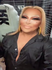 Poster for Birthday video from Roxxxy Andrews