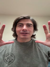 Poster for Pep Talk video from Brandon Routh