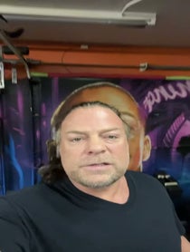 Poster for Birthday video from Rob Van Dam "RVD"