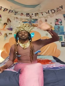 Poster for Birthday video from The Blixunami
