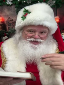 Poster for Pep Talk video from Santa Claus, The Mitten State Santa