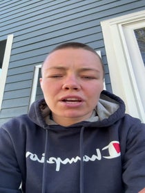 Poster for Pep Talk video from Rose Namajunas