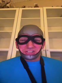 Poster for Birthday video from Jimmy The Robot