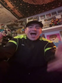 Poster for Birthday video from Skalleyssed