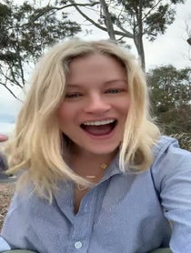 Poster for Holiday video from Emilie de Ravin