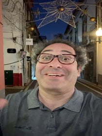 Poster for Holiday video from Crazy Aaron