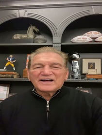 Poster for Birthday video from Joe Theismann