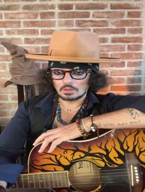 Poster for Holiday video from Johnny Depp Impressionist