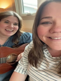 Poster for Birthday video from The Secret Sisters