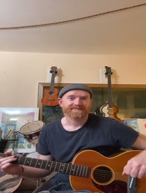 Poster for Birthday video from Newton Faulkner
