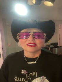 Poster for Birthday video from Caroline Monk