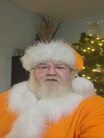 Poster for Holiday video from Santa Vol