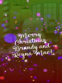 Poster for Holiday video from Santa on Cameo