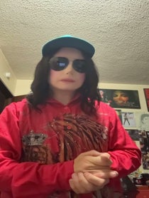 Poster for Holiday video from Michael Jackson