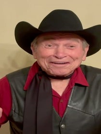 Poster for Roast video from Burton Gilliam “Lyle" of Blazing Saddles