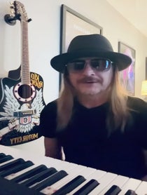 Poster for Holiday video from Kid Rock Double