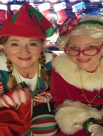 Poster for Holiday video from Snowflake and Mrs. Claus