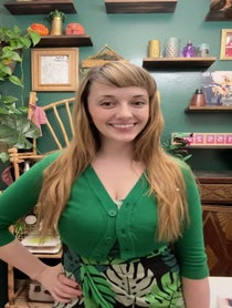 Poster for Holiday video from Magician Katrina