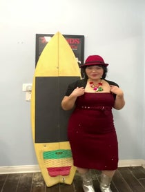 Poster for Holiday video from NicoleTrancomedian