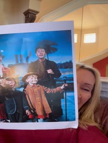 Poster for Birthday video from Karen Dotrice