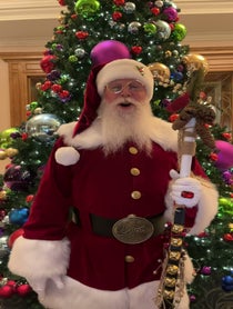 Poster for Holiday video from Santa Mike