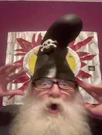 Poster for Holiday video from Vermin Supreme
