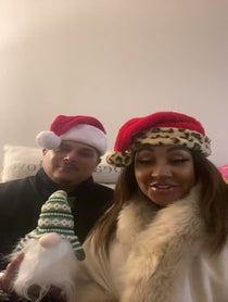 Poster for Holiday video from Karen and Thomas of The Family Chantel