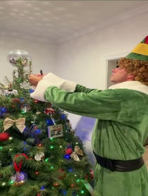 Poster for Birthday video from Buddy The Elf