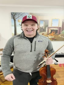 Poster for Holiday video from Jimmy Strings