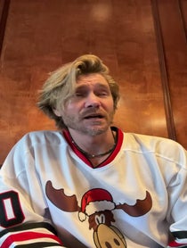 Poster for Holiday video from Chad Michael Murray