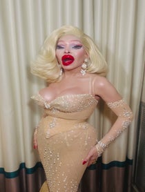 Poster for Holiday video from Amanda Lepore