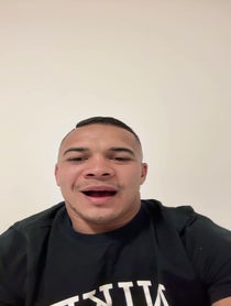 Poster for Pep Talk video from Cheslin Kolbe